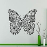 необычные бабочки в стиле комнаты фото