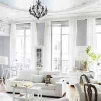 яркий дизайн гостиной в французском стиле фото