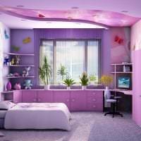 цветная гостевая комната интерьер картинка