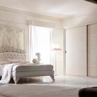 светлый декор спальни в французском стиле фото
