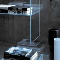 прозрачное стекло в дизайне коридора фото