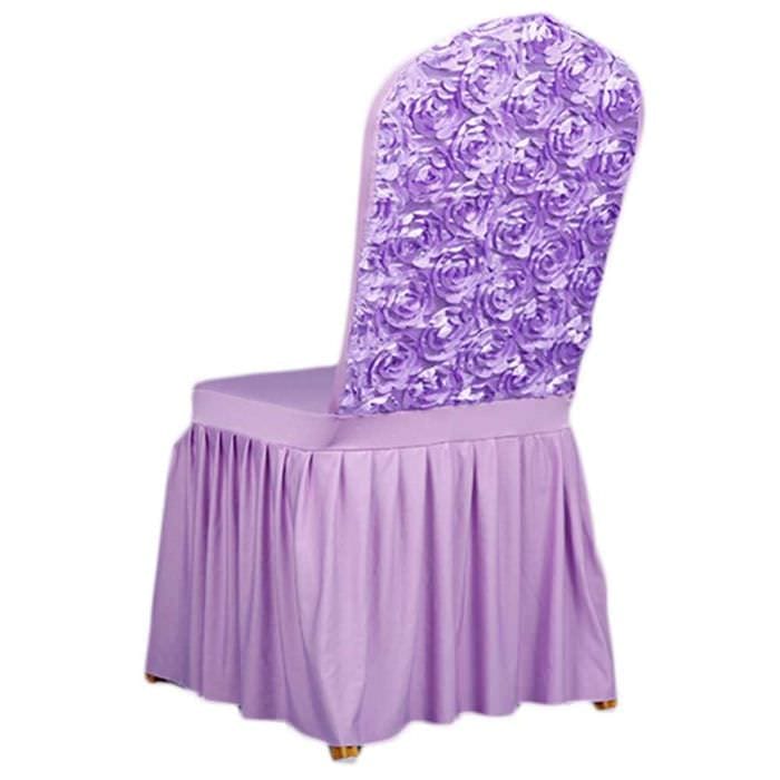 вариант оригинального украшения стульев