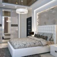 светлый дизайн гостиной спальни картинка