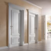 светлые двери в дизайне дома фото