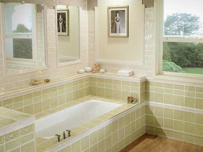 идея красивого интерьера ванной