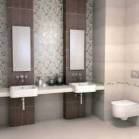 идея оригинального дизайна ванной комнаты картинка