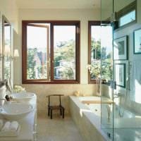 идея красивого интерьера ванной комнаты картинка