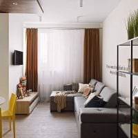 идея красивого декора гостиной комнаты в современном стиле картинка