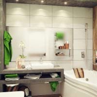 пример красивого интерьера ванной комнаты 5 кв.м фото