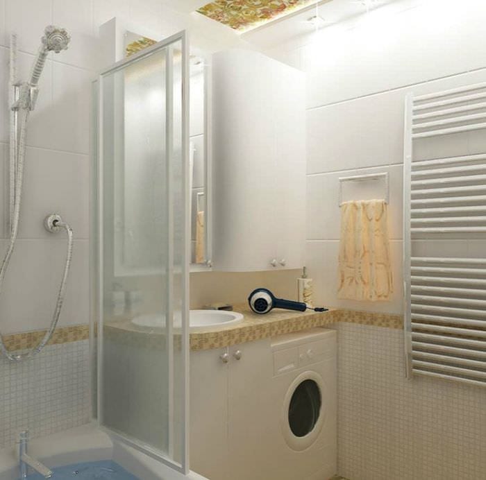 пример необычного дизайна ванной 5 кв.м