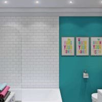 идея современного интерьера ванной комнаты 4 кв.м фото