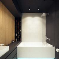 пример яркого интерьера ванной комнаты 5 кв.м картинка