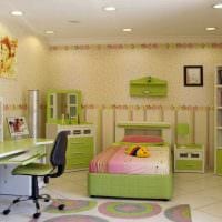 идея красивого стиля детской комнаты для девочки картинка