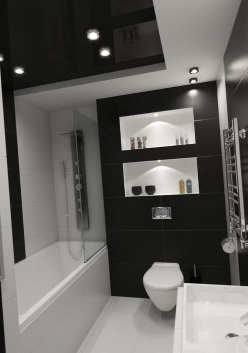 пример светлого дизайна ванной 5 кв.м