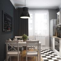 пример светлого дизайна кухни 14 кв.м картинка