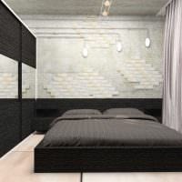 идея светлого стиля спальной комнаты для молодого человека фото