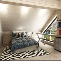 идея необычного стиля спальной комнаты для молодого человека фото