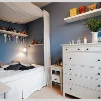 идея красивого декора комнаты в скандинавском стиле фото
