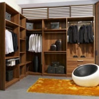 дизайн гардеробной комнаты интерьер