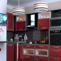 дизайн кухни с вентиляционным коробом идеи интерьера