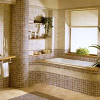 пример красивого стиля укладки плитки в ванной комнате картинка