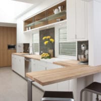 кухня в стиле модерн интерьер