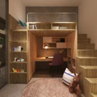 маленькая детская комната дизайн
