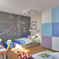 маленькая детская комната планировка