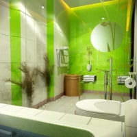 плитка для ванной зеленая фото