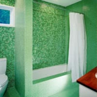 плитка для ванной зеленая идеи