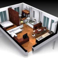 3D дизайн визуализация квартиры фото интерьер