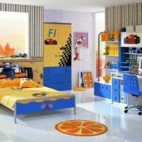 детская комната для мальчика практичный дизайн