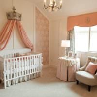 детская комната для новорожденного оформление