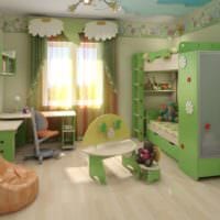 комната для разнополых детей интерьер фото