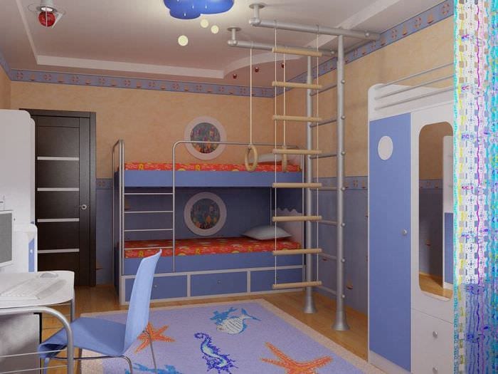 небольшая детская комната