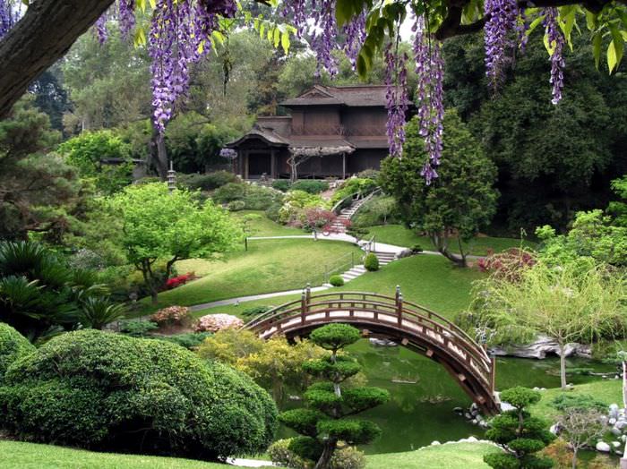 Японский стиль в ландшафтном саде