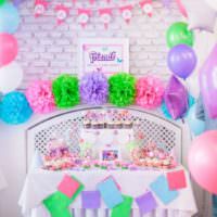 Декорирование детской комнаты на день рождения девочки