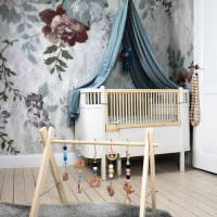 Интерьер детской комнаты для младенца