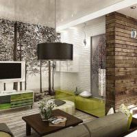 Дизайн квартиры в экологическом стиле