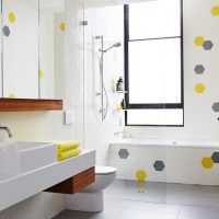 Оформление ванной комнаты в стиле минимализма