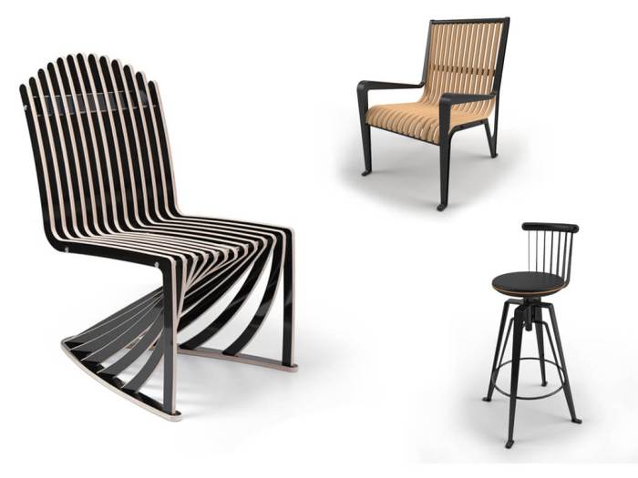Виды дизайнерских стульев